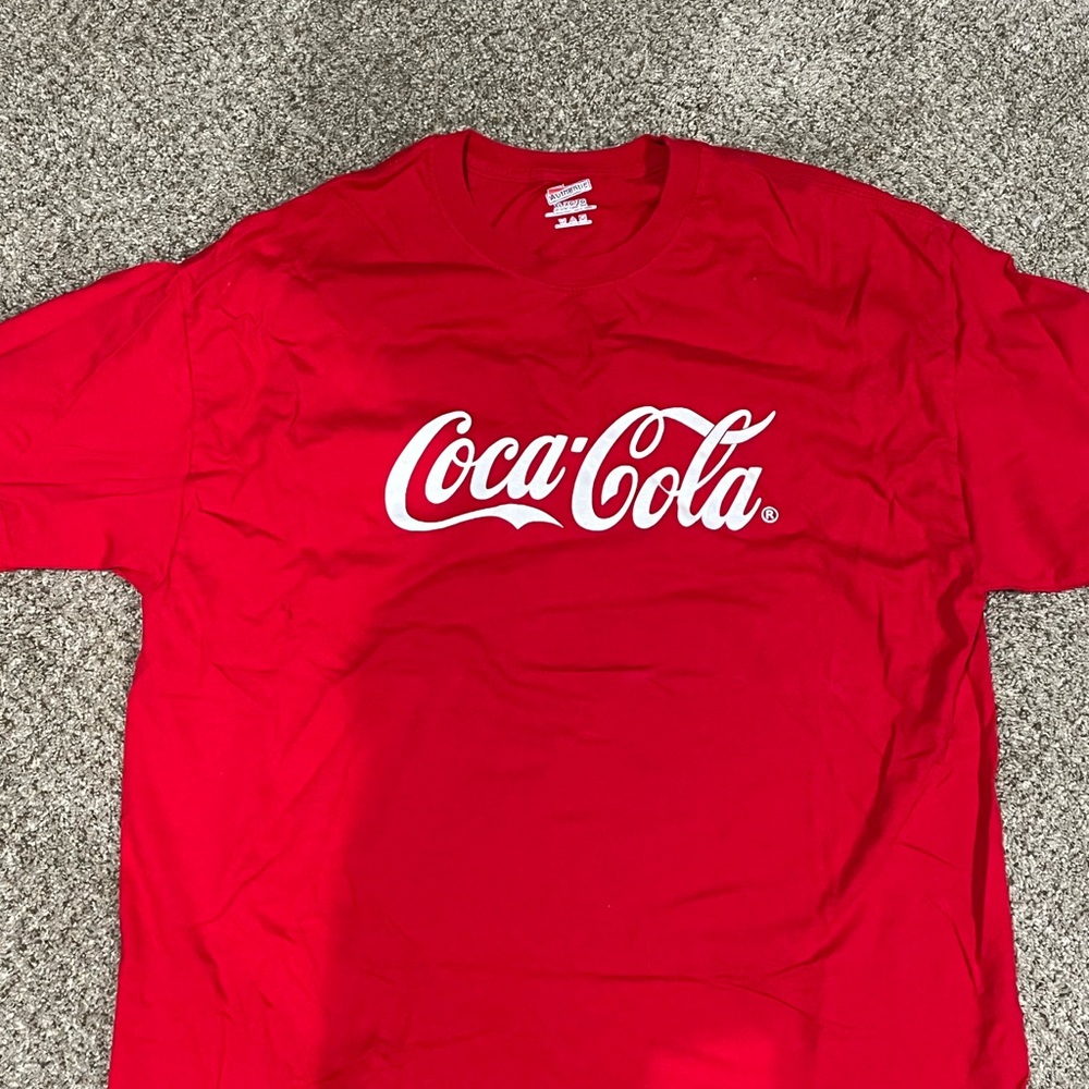Coca Cola Red Short Sleeve Tee